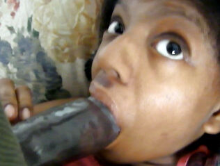 Ebony african young gets pounded in