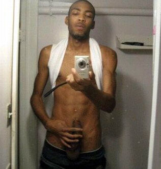 Black stud selfshot and you can